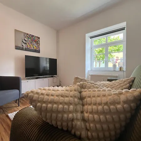 Business, Family & Friends I Zentrumsnah L Ruhig I Waschmaschine I Balkon Lägenhet Erfurt