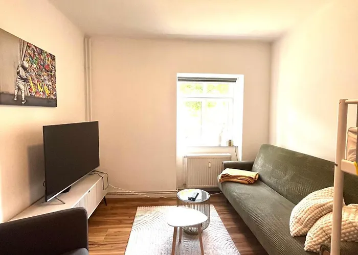 Business, Family & Friends I Zentrumsnah L Ruhig I Waschmaschine I Balkon Lejlighed Erfurt