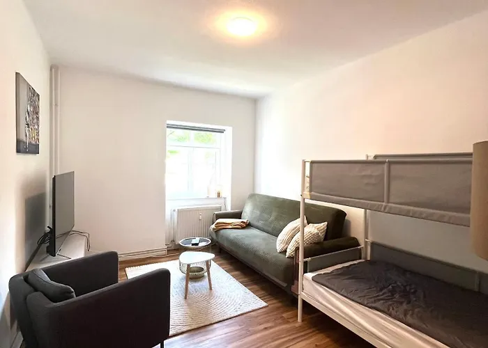 Lejlighed Business, Family & Friends I Zentrumsnah L Ruhig I Waschmaschine I Balkon Erfurt